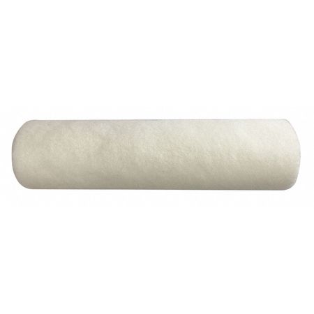 Paint Roller Cover, 9&quot; x 3/8&quot; Nap, Polyester, Poly Core,