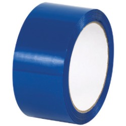 Carton Sealing Tape, 2&quot; x 1.9M x 110YD, Blue, Acrylic,