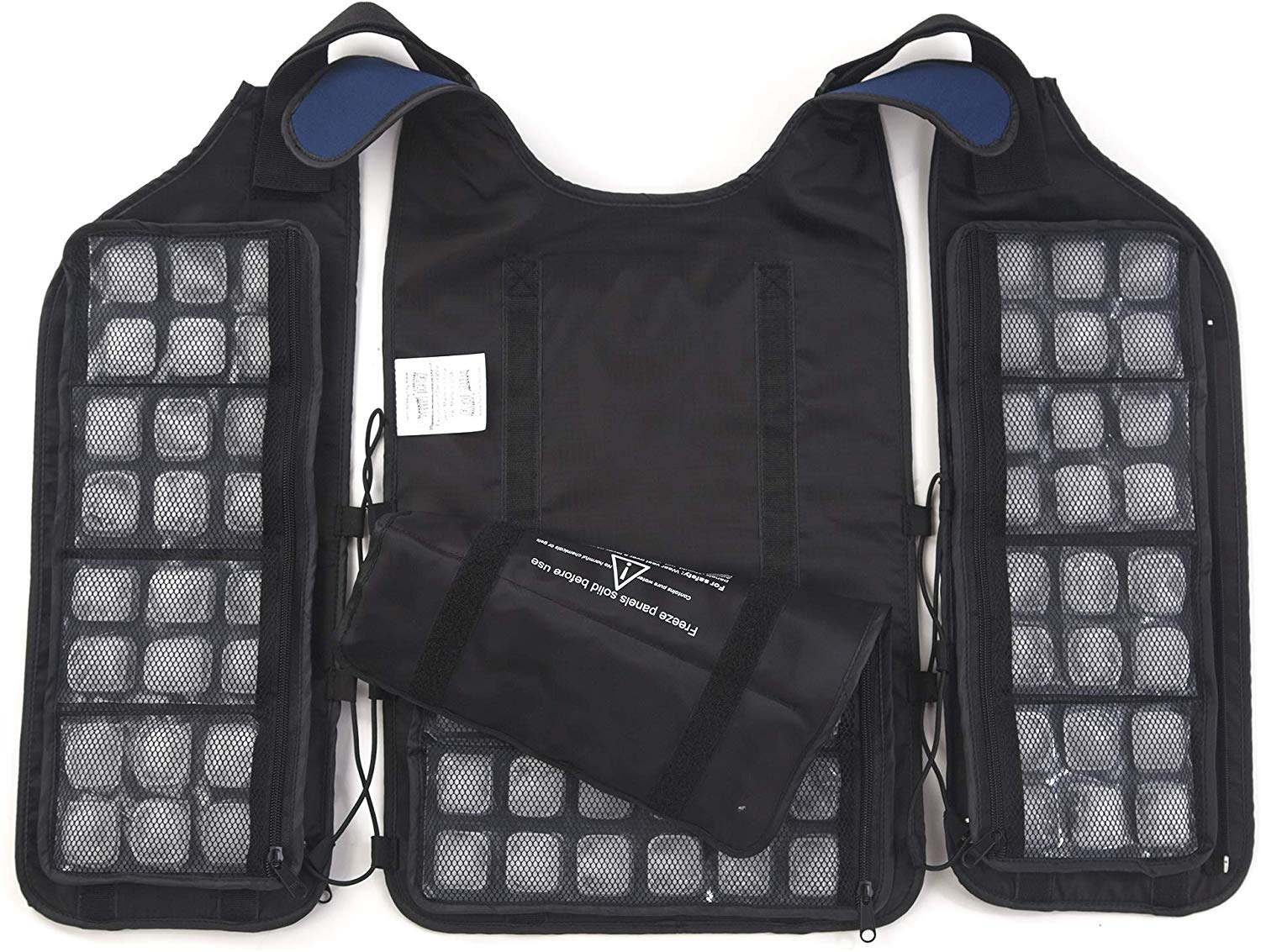 FlexiFreeze Cooling Ice Vest, Velcro Closure, (Each)